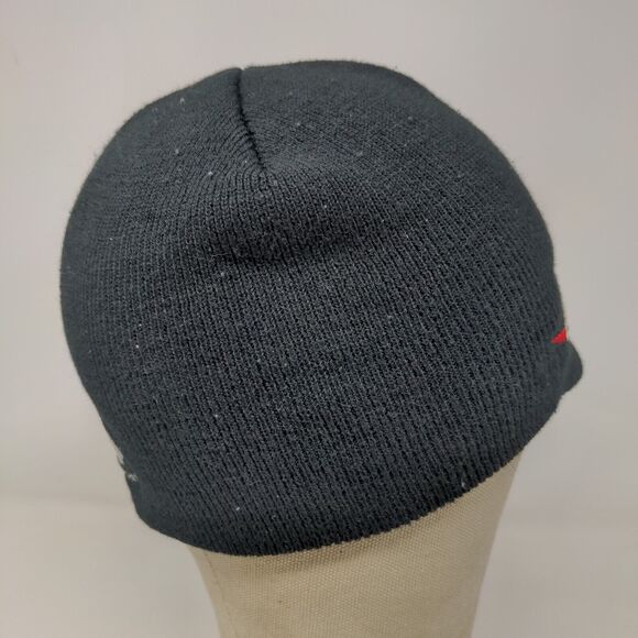 IKO Men's Beanie Hat Black OSFA Acrylic Setting the Standard Embroidered Logo - Picture 6 of 12